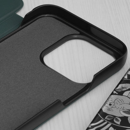 Hoes voor Apple iPhone 15 Pro, Techsuit, eFold, Groen