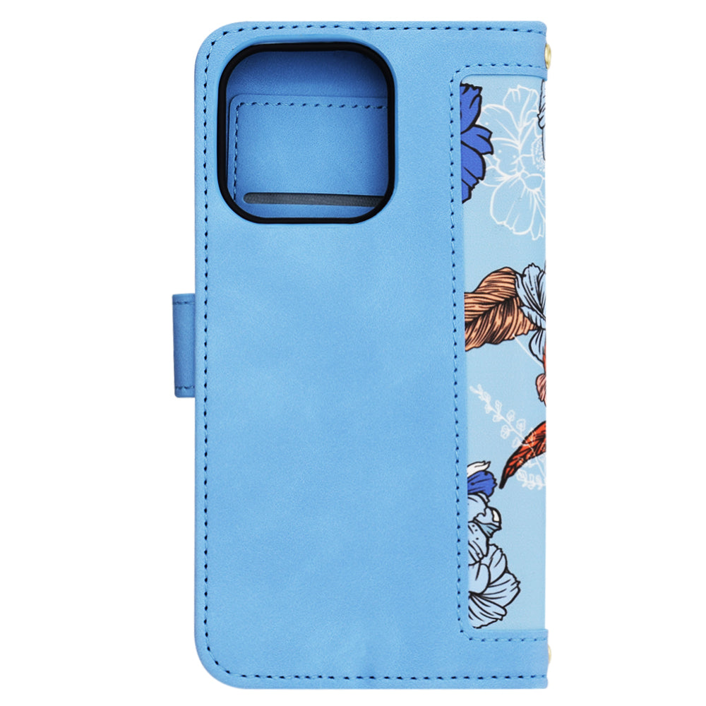 Hoes voor Apple iPhone 15 Pro, Techsuit, FlipCraft, Blauw