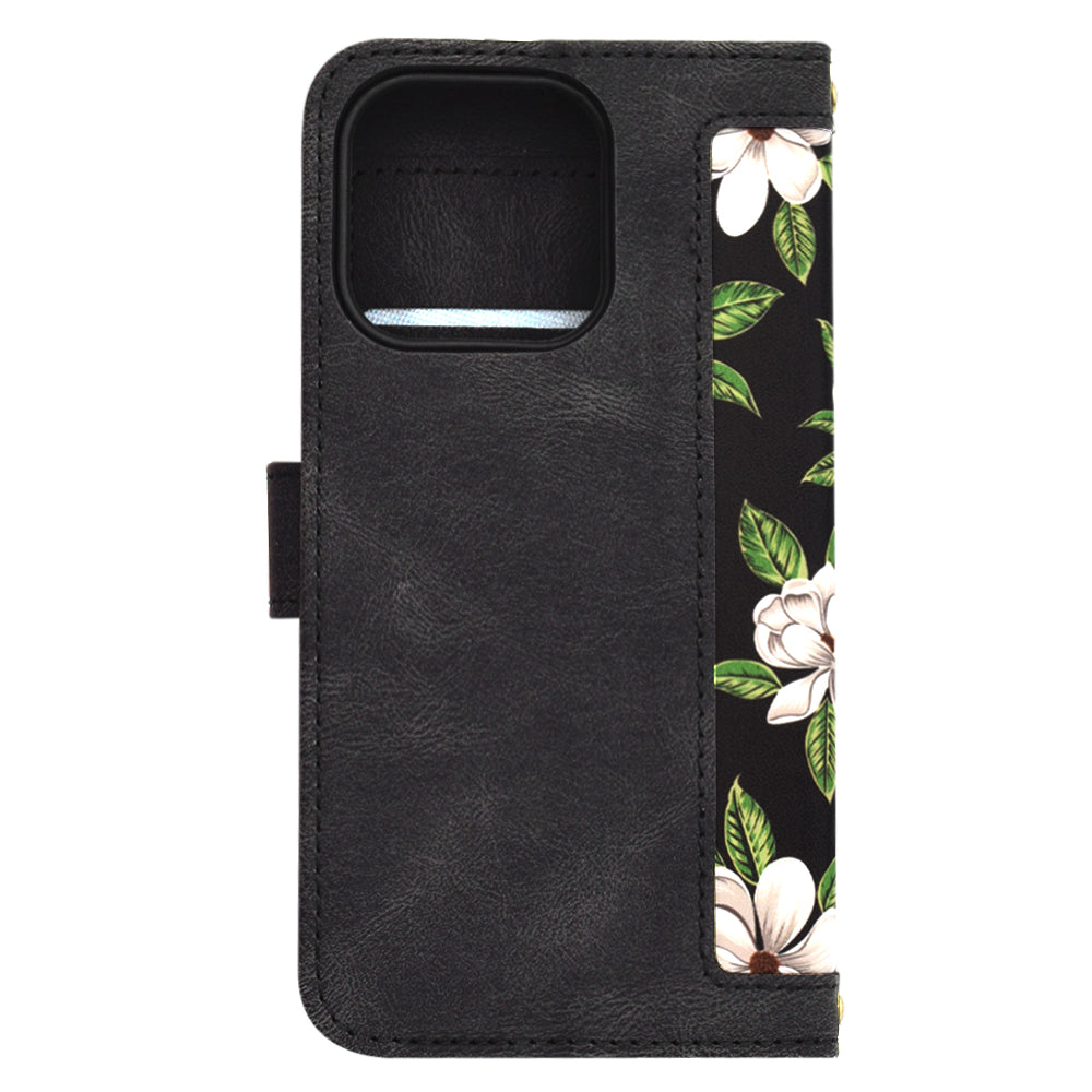 Hoes voor Apple iPhone 15 Pro, Techsuit, FlipCraft, Zwart