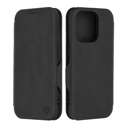 Hoesje voor Apple iPhone 15 Pro, Techsuit, Safe Wallet Plus, Zwart
