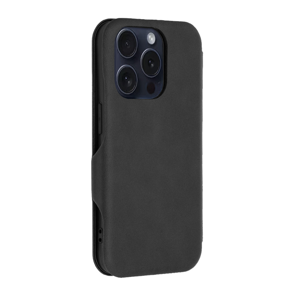 Hoesje voor Apple iPhone 15 Pro, Techsuit, Safe Wallet Plus, Zwart
