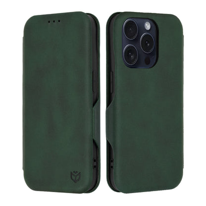 Hoesje voor Apple iPhone 15 Pro, Techsuit, Safe Wallet Plus, Groen