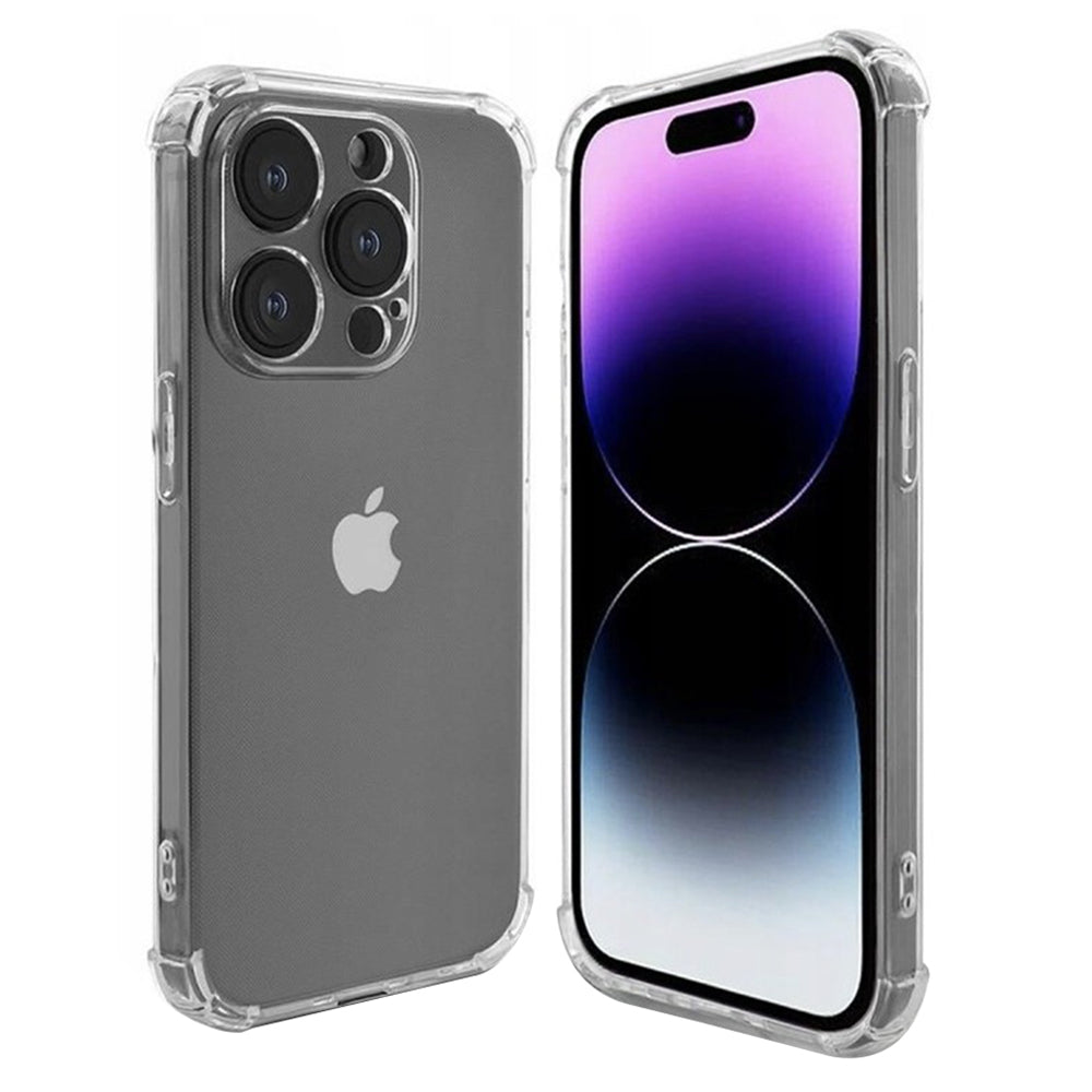 Hoesje voor Apple iPhone 15 Pro, Techsuit, Schokbestendig Transparant