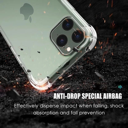 Hoesje voor Apple iPhone 15 Pro, Techsuit, Schokbestendig Transparant