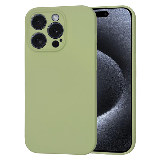Hoes voor Apple iPhone 15 Pro, Techsuit, SoftFlex, Matcha