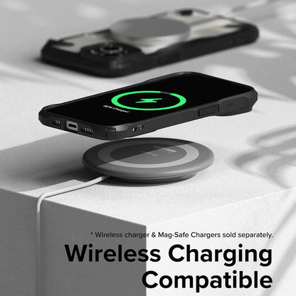 Case for Apple iPhone 15, Ringke, Fusion X, Black