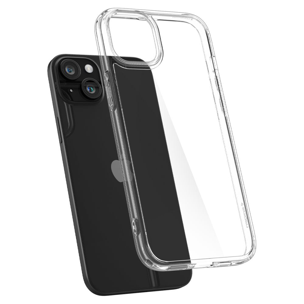 Hoesje voor Apple iPhone 15, Spigen, Ultra Hybrid, Transparant ACS06793