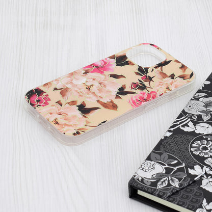 Hoes voor Apple iPhone 15, Techsuit, Marble, Beige