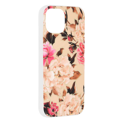 Hoes voor Apple iPhone 15, Techsuit, Marble, Beige