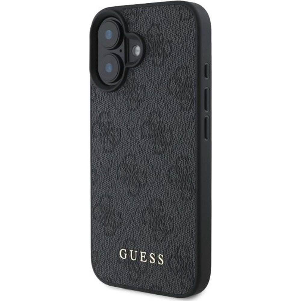 Hoes voor Apple iPhone 16, Guess, 4G Classic, Zwart
