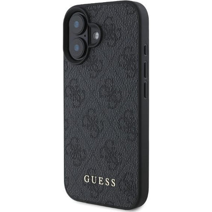 Hoes voor Apple iPhone 16, Guess, 4G Classic, Zwart