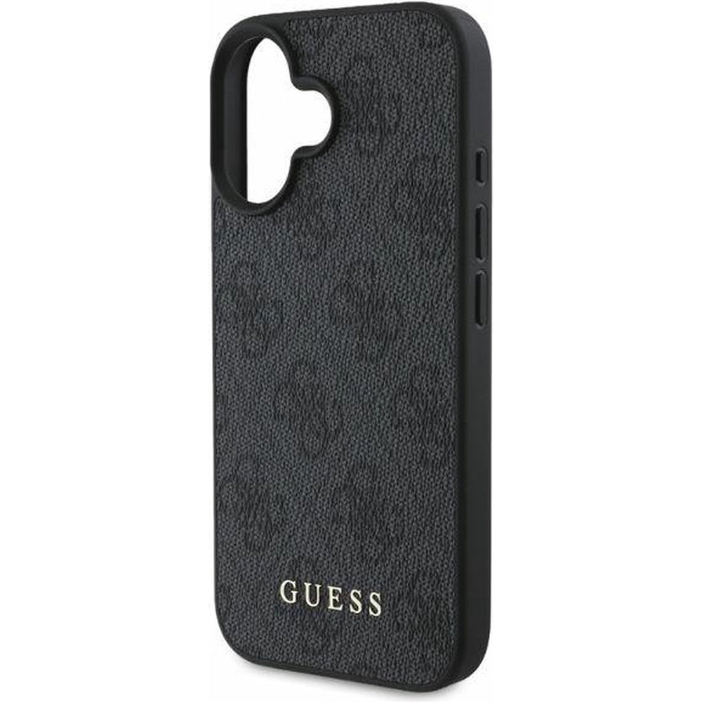 Hoes voor Apple iPhone 16, Guess, 4G Classic, Zwart