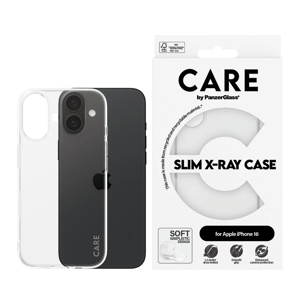 Husa pentru Apple iPhone 16, PanzerGlass, Care Fashionable, Transparenta