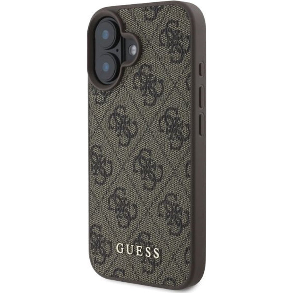 Hoes voor Apple iPhone 16 Plus, Guess, 4G Classic, Bruin