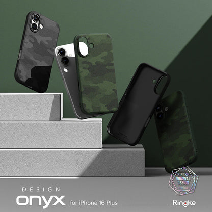 Case for Apple iPhone 16 Plus, Ringke, Onyx Design, Green