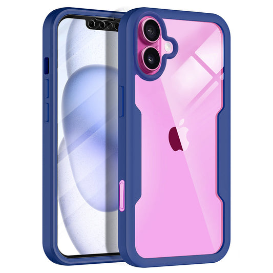 Hoes voor Apple iPhone 16 Plus, Techsuit, ColorVerse 360, Blauw