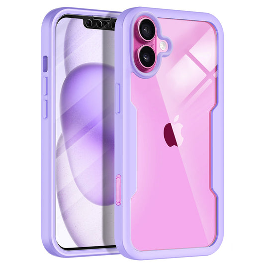 Hoes voor Apple iPhone 16 Plus, Techsuit, ColorVerse 360, Paars