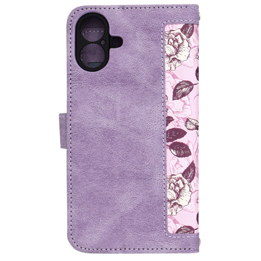 Hoes voor Apple iPhone 16 Plus, Techsuit, FlipCraft, Paars