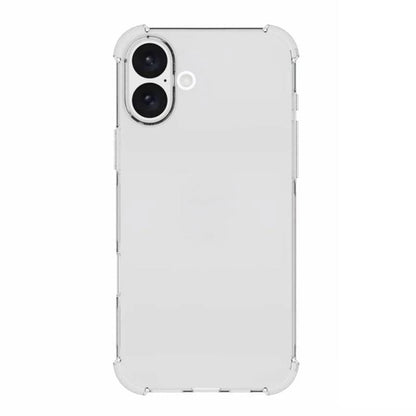 Hoesje voor Apple iPhone 16 Plus, Techsuit, Schokbestendig Transparant (Grote Lensopening), Transparant