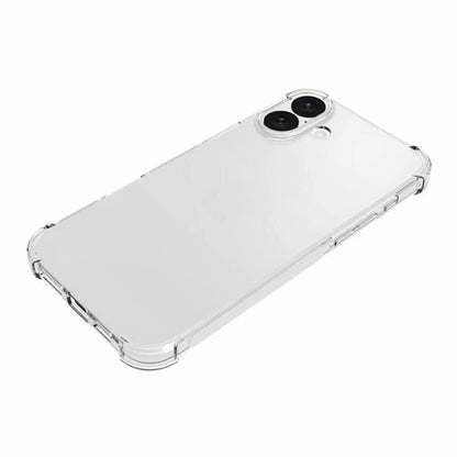 Hoesje voor Apple iPhone 16 Plus, Techsuit, Schokbestendig Transparant (Grote Lensopening), Transparant