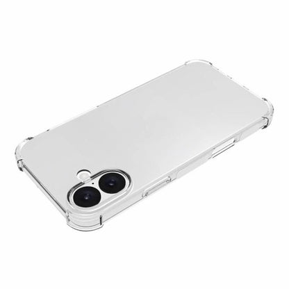 Hoesje voor Apple iPhone 16 Plus, Techsuit, Schokbestendig Transparant (Grote Lensopening), Transparant
