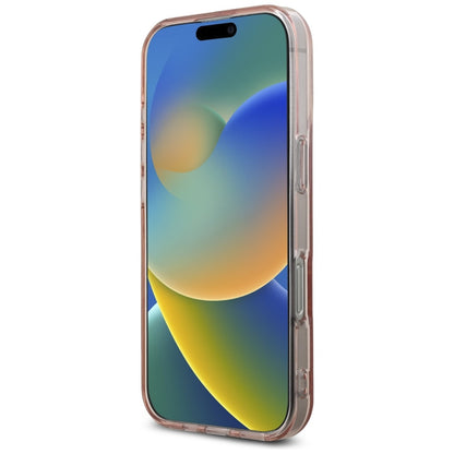 Case for Apple iPhone 16 Pro, Karl Lagerfeld, IML Rhinestones Pink Logo, Pink