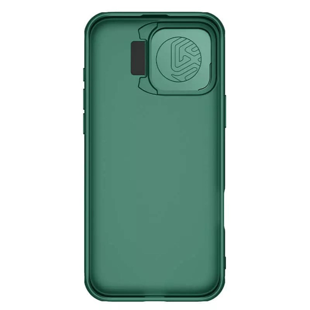 Hoes voor Apple iPhone 16 Pro Max, Nillkin, CamShield Prop, Groen