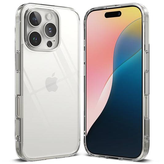 Hoesje voor Apple iPhone 16 Pro Max, Ringke, Fusion, Transparant
