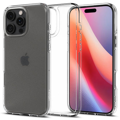 Hoes voor Apple iPhone 16 Pro Max, Spigen, Ultra Hybrid, Satijn Transparant ACS07993