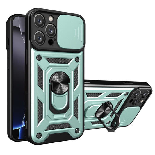 Hoes voor Apple iPhone 16 Pro Max, Techsuit, CamShield, Groen