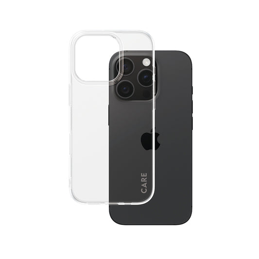 Hoes voor Apple iPhone 16 Pro, PanzerGlass, Care Fashionable, Transparant