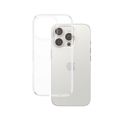 Hoes voor Apple iPhone 16 Pro, PanzerGlass, HardCase, Transparant