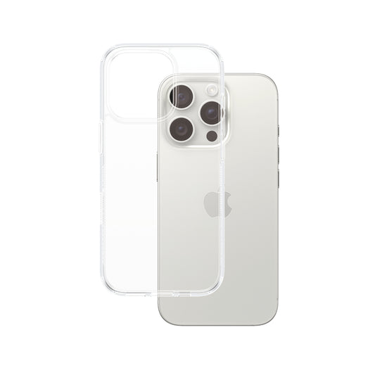 Hoes voor Apple iPhone 16 Pro, PanzerGlass, HardCase, Transparant