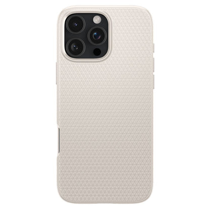 Case for Apple iPhone 16 Pro, Spigen, Liquid Air, Beige ACS08120
