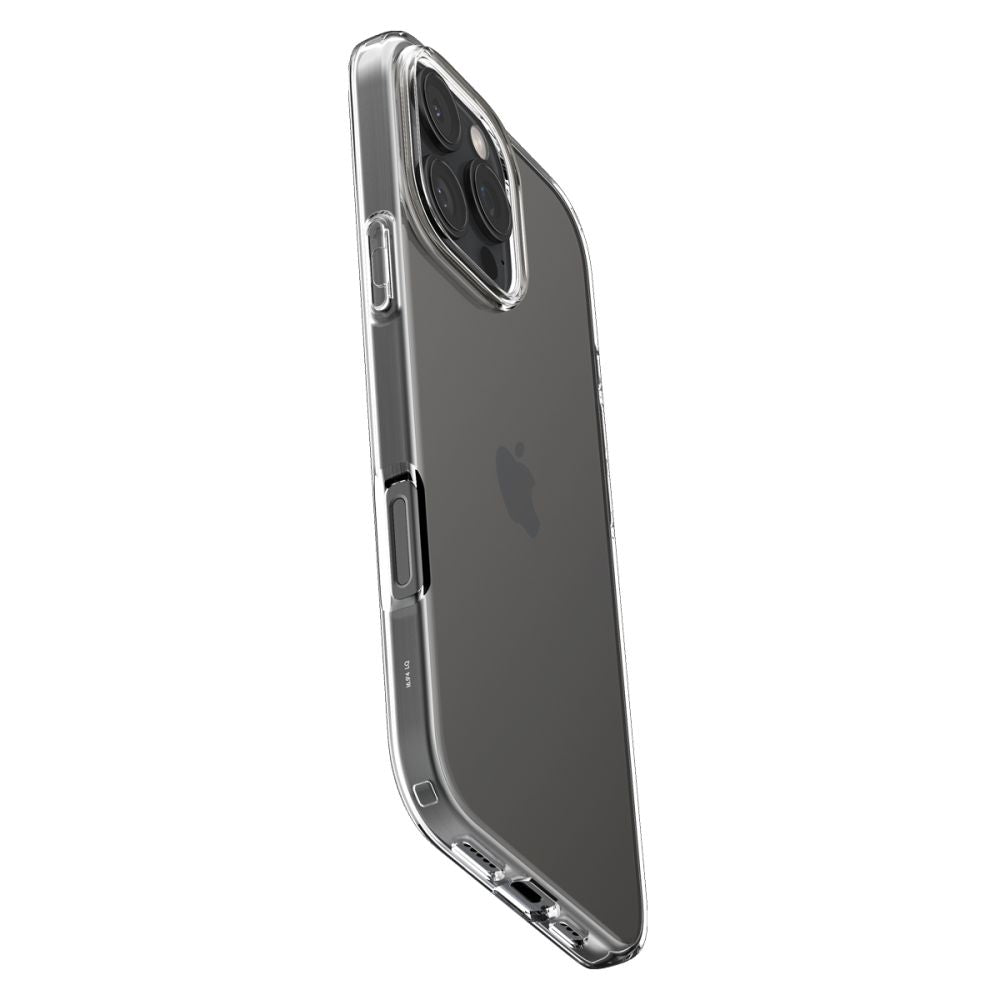 Hoes voor Apple iPhone 16 Pro, Spigen, Liquid Crystal, Transparant ACS08112