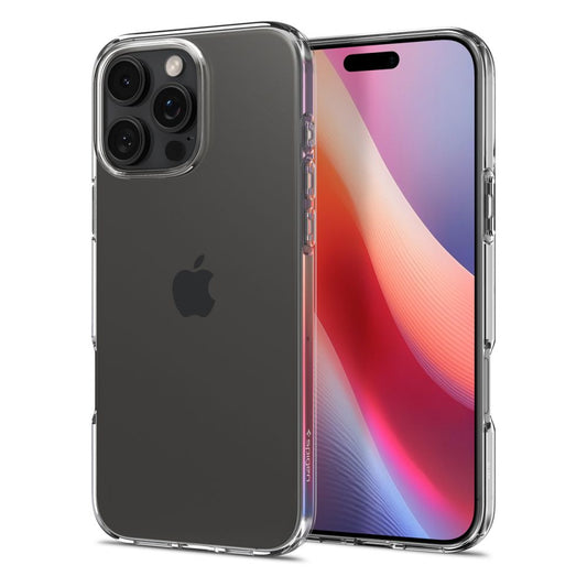 Hoes voor Apple iPhone 16 Pro, Spigen, Liquid Crystal, Transparant ACS08112