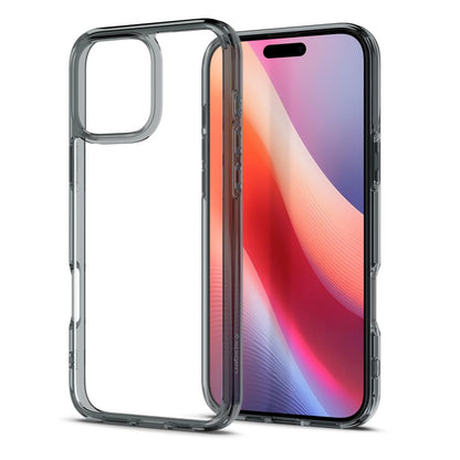 Hoes voor Apple iPhone 16 Pro, Spigen, Ultra Hybrid, Rookkleurig ACS08123