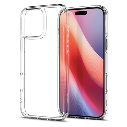 Hoes voor Apple iPhone 16 Pro, Spigen, Ultra Hybrid, Transparant ACS08121