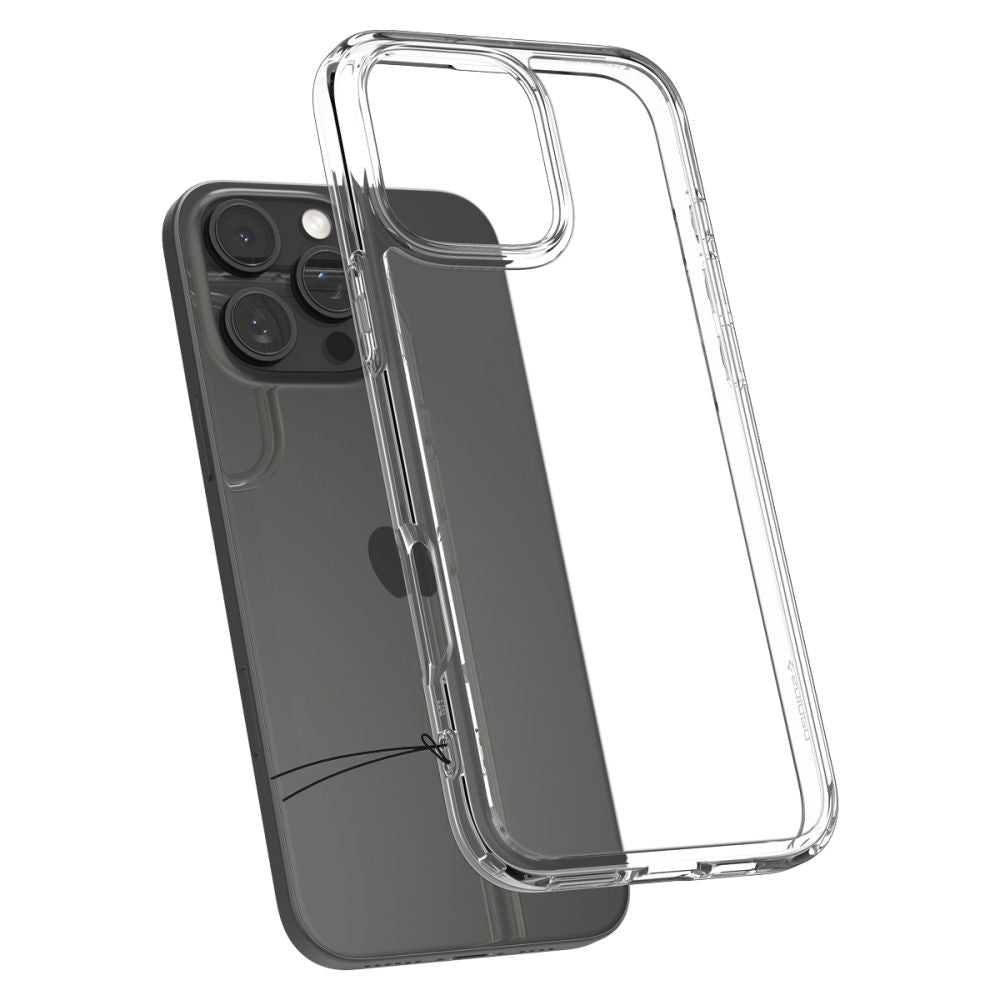 Hoes voor Apple iPhone 16 Pro, Spigen, Ultra Hybrid, Transparant ACS08121