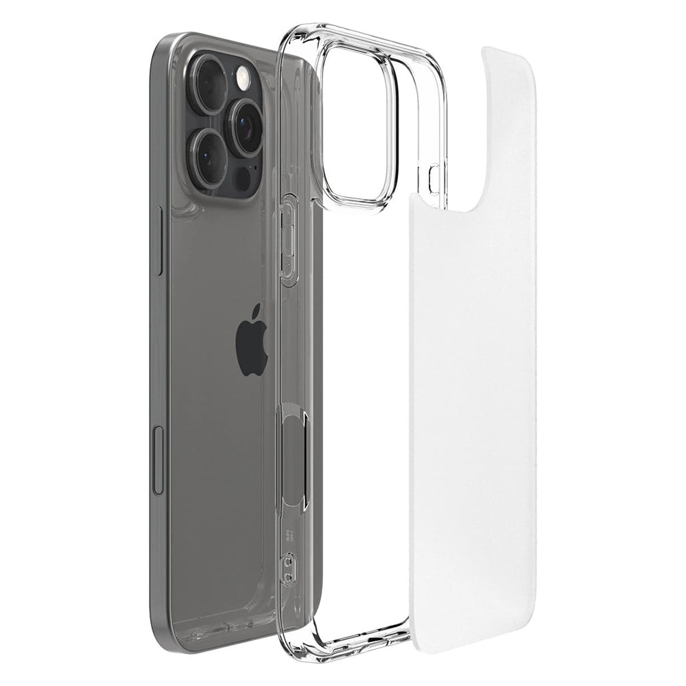 Hoes voor Apple iPhone 16 Pro, Spigen, Ultra Hybrid, Satijn Transparant ACS08122