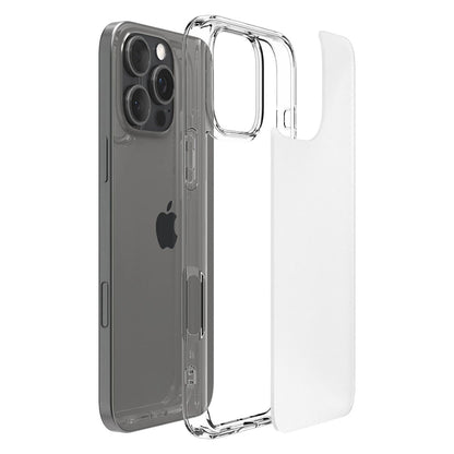 Hoes voor Apple iPhone 16 Pro, Spigen, Ultra Hybrid, Satijn Transparant ACS08122