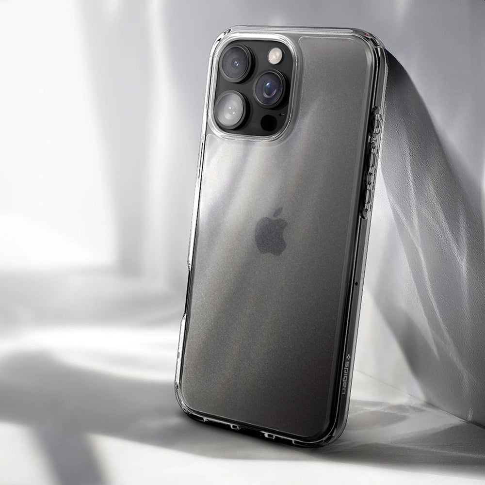 Hoes voor Apple iPhone 16 Pro, Spigen, Ultra Hybrid, Satijn Transparant ACS08122