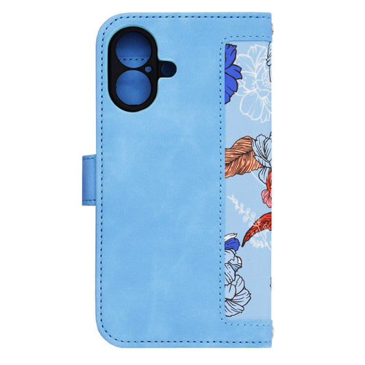 Hoes voor Apple iPhone 16, Techsuit, FlipCraft, Blauw