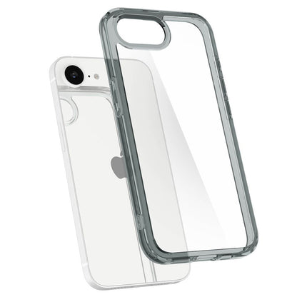 Hoes voor Apple iPhone 17e / 16e, Spigen, Ultra Hybrid, Rookkleurig