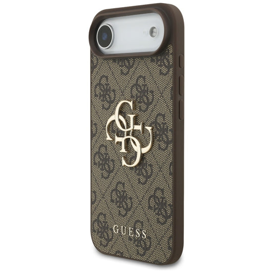 Hoes voor Apple iPhone 17 Air, Guess, 4G Big Logo, Bruin