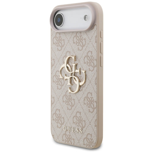 Hoes voor Apple iPhone 17 Air, Guess, 4G Big Logo, Roze