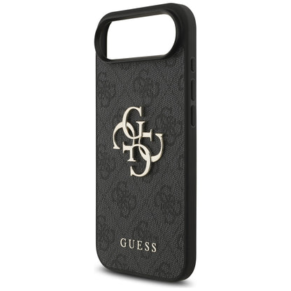 Hoes voor Apple iPhone 17 Air, Guess, 4G Classic Logo met Band, Zwart