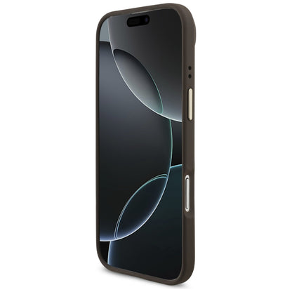 Hoes voor Apple iPhone 17 Air, Guess, Big 4G Logo Classic, Goudbruin