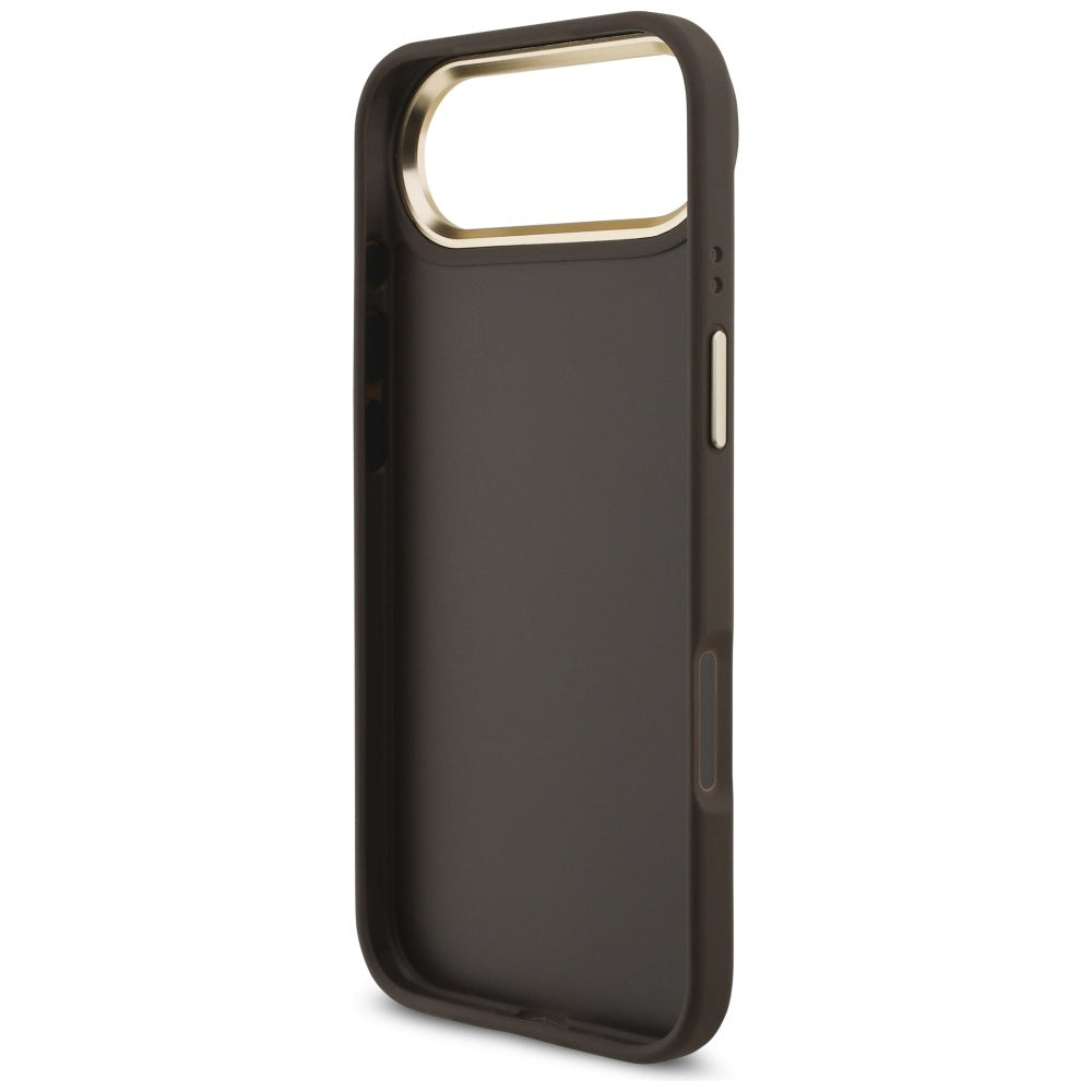 Hoes voor Apple iPhone 17 Air, Guess, Big 4G Logo Classic, Goudbruin