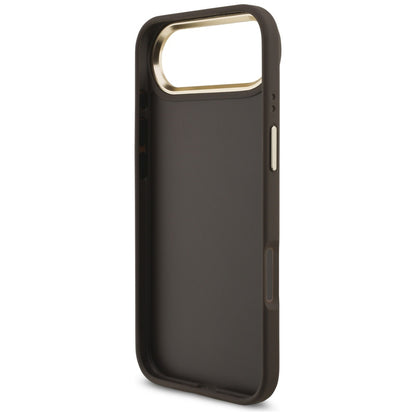 Hoes voor Apple iPhone 17 Air, Guess, Big 4G Logo Classic, Goudbruin